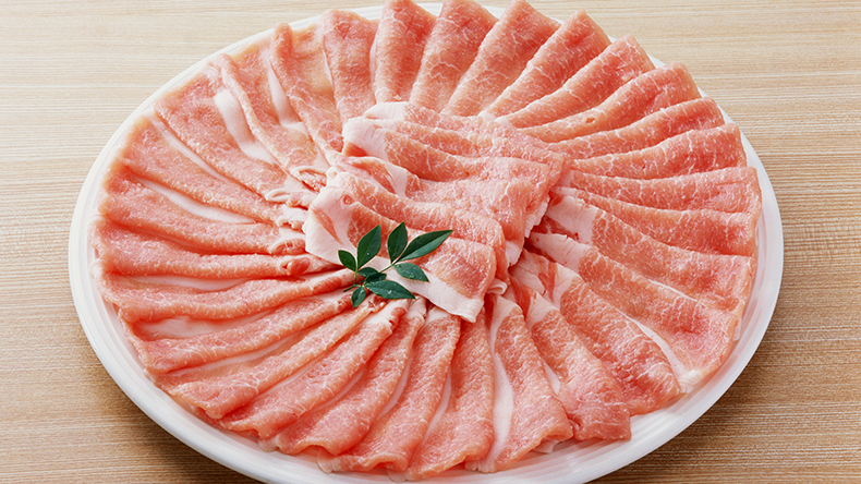 調理豬肉片
